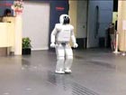 ASIMO robot running